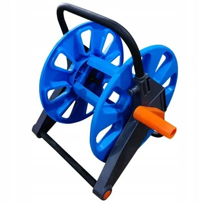 Produktbild von Gartenschlauchwagen mit Ständer und Trommel 50-60 m für Gartenwerkstatt, leicht