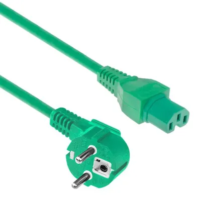 Zdjęcie produktu dla ACT AK5319, 2 m, CEE7/7, C15 panel, 250 V, 10 A