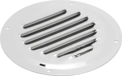 Obrázok produktu pre Vzduchové otvory z nehrdzavejúcej ocele Okrúhly nástenný ventilačný výstup pre jachty Karavany Domáce kuchynské otvory (5in (12MM) )