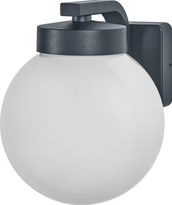 Zdjęcie produktu dla OSRAM Endura Classic LED lampa ścienna Erda, gniazdo E27, IP54, ciemnoszare aluminium, kompatybilna z Smart+