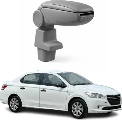 Image de Accoudoir pour Peugeot 301 2012-2025 Vinyl Abs Gris