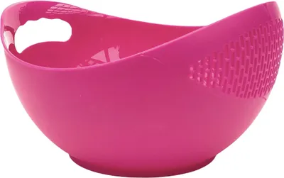 Produktbild von Schüssel mit Sieb Kunststoff 521 Pink Nudelsieb Küchensieb Waschschüssel Abtropfsieb Salatschüssel Spülmaschinenfest