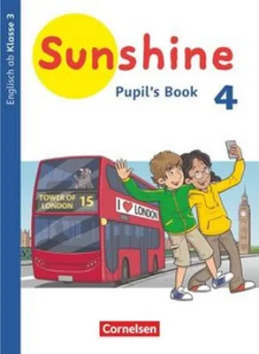 Obrázok produktu pre Sunshine - Englisch ab Klasse 3 - Allgemeine Ausgabe 2020 - 4. Schuljahr Pupil's Book