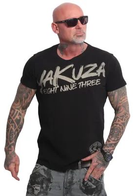 Obrázok produktu pre Pánske tričko Yakuza Worse Regular, čierne, 3XL