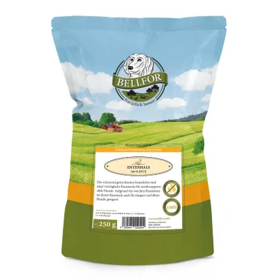 Zdjęcie produktu dla Bellfor Zdrowa przekąska dla psa - kacza szyja - 250 g