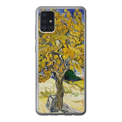 Produktbild von MuchoWow® Handyhülle Schutzhülle Hülle für Samsung Galaxy A52 5G Maulbeerbaum - Vincent van Gogh Silikon Softcase Handy Hülle - Umschlag