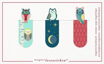 Immagine prodotto di Segnalibro magnetico nottambuli