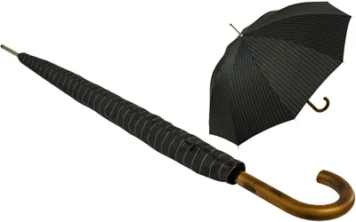 Immagine prodotto di Omgoods - Ombrello da uomo con manico in legno