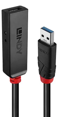 Produktbild von Lindy 43403 Schnittstellen-Hub USB 3.2 Gen 1 (3.1 Gen 1) Type-C 5000 Mbit/s Schwarz