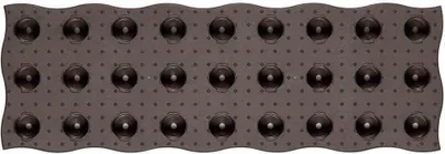 Produktbild von GRAF 240-400 MAXI-Beetplatte 70 x 24 cm, braun (4 Stück)