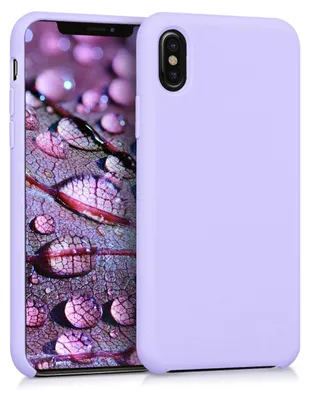 Produktbild von kwmobile 42495.108, Hauthülle, Apple, iPhone X, 14,7 cm (5.8"), Lavendel