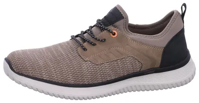 Produktbild von Rieker Herren Sneaker Slipper mit Gummizug in Komfortweite G 1/2 B9651, Größe:42 EU, Farbe:Braun