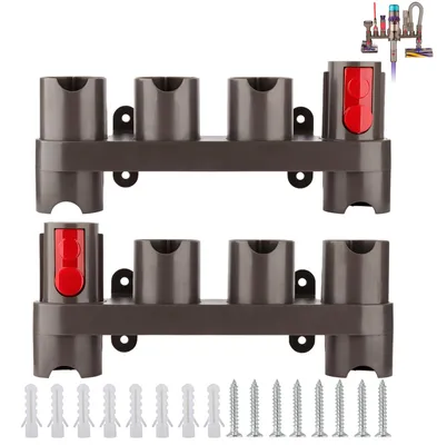 Accessoirehalter für Dyson V7–V11, 10 Steckplätze, 2 Stück