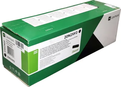 Produktbild von Lexmark 20N2XK0, 6000 Seiten, Schwarz, 1 Stück(e)