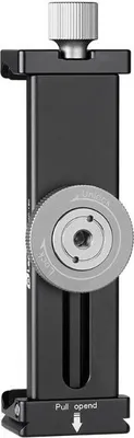 Produktbild von Leofoto PC-190, Halter, Schwarz, Silber, Aluminium, 8 kg, 1/4", 139 g
