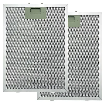 Obrázek produktu pro Omgoods – Balení 2 hliníkových filtrů do odsavačů par – rozměry 260 x 230 mm