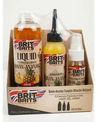 Productafbeelding van BritBaits Multipack 3-in-1: Banaan-Ananas
