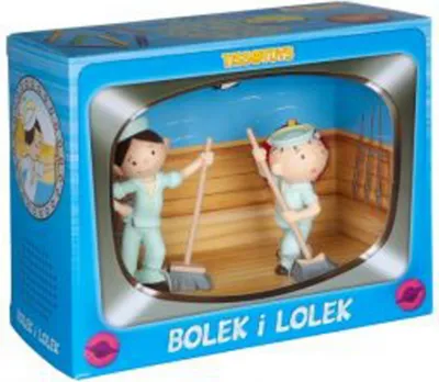 Produktbild von Figurenset: Bolek und Lolek als Matrosen – Tisso Toys