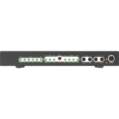 Image de SpeaKa Professional Splitter 4 ports HDMI avec ports audio, avec télécommande 3840 x 2160 pixels noir
