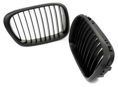 Produktbild von ESEN SKV 66SKV158 Kühlergrill Frontgrill für BMW 5 Limousine (E39) Schwarz-Matt