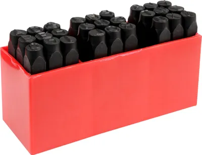 Obrázek produktu pro Razidla písmenková 8 mm 27 ks A-Z,&