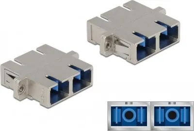 Produktbild von DeLOCK - Netzwerkkoppler - SC Single-Modus (W) bis SC Single-Modus (W) - Glasfaser (86873)