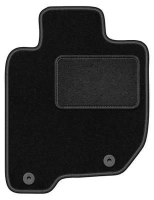 Produktbild von Fahrermatte Velours für Mitsubishi L200 IV 2006-2015 (Pickup) – 1-tlg, Schwarz, passgenau – Wielganizator LUX