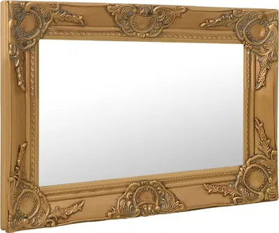 Produktbild von vidaXL Wandspiegel im Barock-Stil 60x40 cm Golden