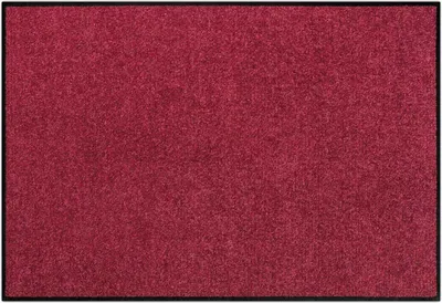 Produktbild von Salonloewe Monochrome UNI WEINROT Fußmatte Wohnmatte in verschiedenen Größen