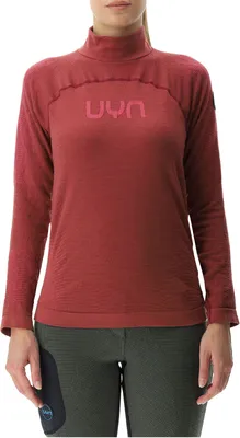Produktbild von UYN Nival 2nd Layer langarm Ski-Funktionsshirt Damen sofisticated red/geranium L