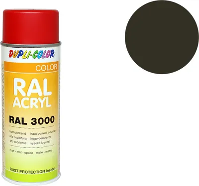Produktbild von Dupli-Color Acryl-Spray RAL 6014 gelboliv, matt - 400 ml
