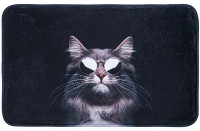 Imagen del producto de SANILO® Alfombra de baño "Cool Cat", 70 x 110 cm