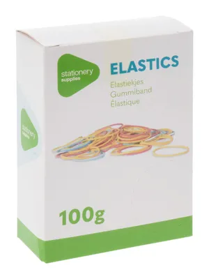 Produktbild von Gummibänder 100g, verschiedene Größen, verschiedene Farben
