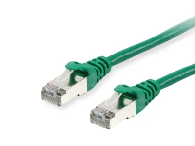Produktbild von Equip Cat.6A S/FTP Patchkabel, 15m, Grün