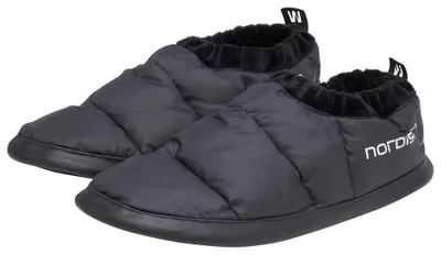 Image de Chaussons Nordisk Mos Down, noir, pointures 39-42, noir, pointures 39-42