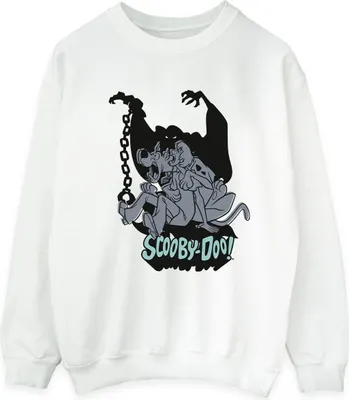 Produktbild von Scooby Doo - "Scared Jump" Sweatshirt für Herren BI44152 (M) (Weiß)