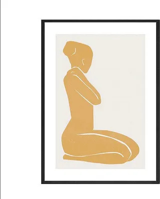 Produktbild von TPFLiving Kunstdruck LW-1725 (OHNE RAHMEN) Poster - Leinwand - Wandbild - Hochauflösender Giclée-Druck, langlebig und hochwertig - Abstrakte Frauenkörper -  - Größe: 15x20cm
