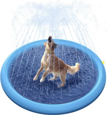 Produktbild von PVC-Wassersprühmatte für Haustiere, Wassersprühmatte für Kinder, Sprinklermatte