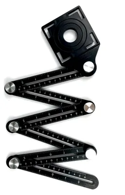 Produktbild von Praktisches Multitool-Messlineal mit Winkelverstellung