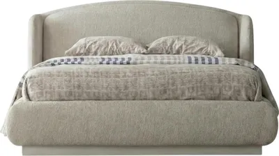 Produktbild von Polsterbett Bronz Stoffbezug Beige Bettkasten optional mit 2 Nachttischen, Liegefläche:160x200 + 2 Nachttische