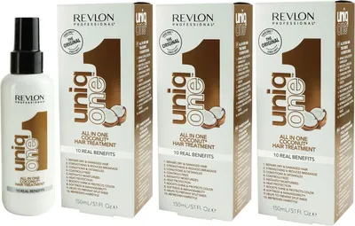 Produktbild von Revlon Uniq One Coconut 4 x 150 ml All In One Treatment Set
