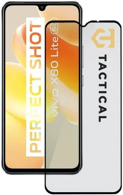 Obrázek produktu pro Tactical Glass Shield 5D pro Vivo X80 Lite - Černá KP25890