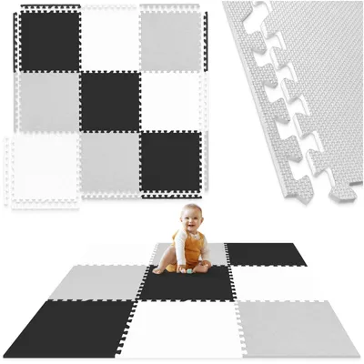 Obrázek produktu pro 4FIZJO Hrací podložka pěnové puzzle šedá