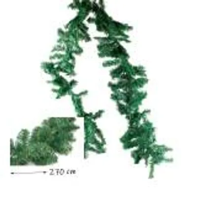 Obrázok produktu pre Vianočná Girlanda 270 cm - zelená