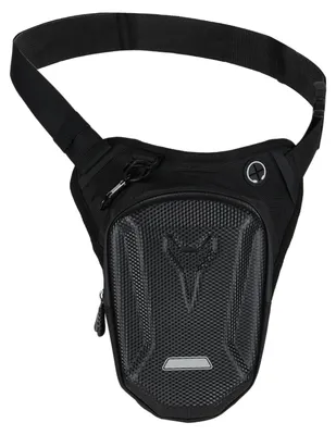 Produktbild von Aumotop Hartschalen-Beintasche, wasserdichte Motorrad-Huefttasche fuer Motorradfahren, Wandern, Angeln, Maenner und Frauen