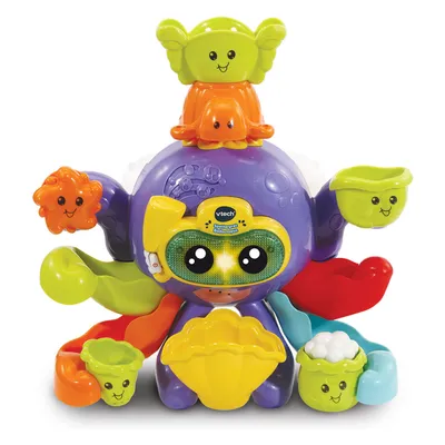 Image de VTech Spetterpret Badoctopus, 1 an(s), Avec son, Fonction vocale, Piles nécessaires, AAA, Plastique