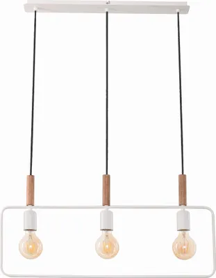 Zdjęcie produktu dla Lampa wisząca FRAME 3X60W E27 BIAŁY 33-73532 Candellux