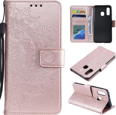 Immagine prodotto di Custodia per Samsung Galaxy A20e custodia del telefono cellulare Flip Case Cover protettiva Mandala