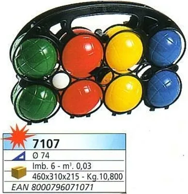 Immagine prodotto di Gioco delle bocce per bambini Androni riempito