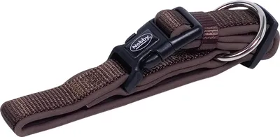 Produktbild von Nobby Halsband Classic Preno braun/braun, Verstellmöglichkeit: 25-35 cm